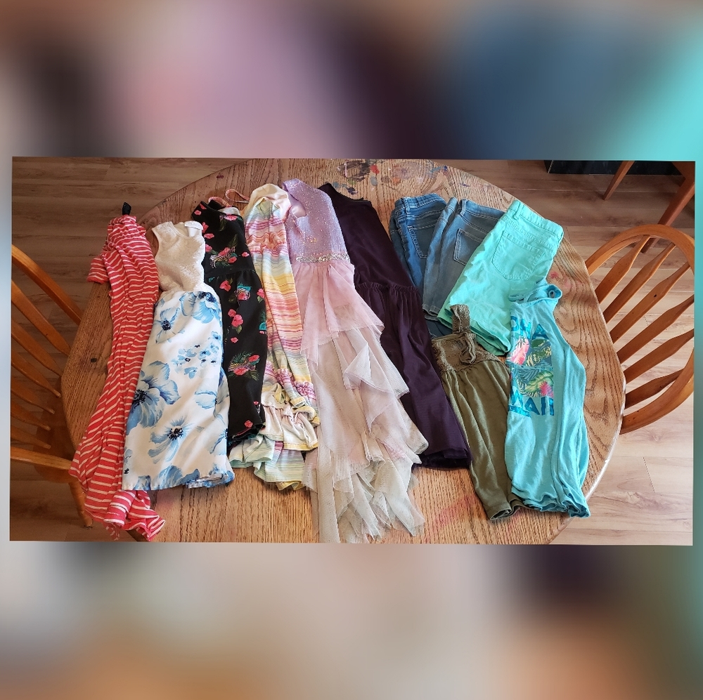 Girls 10-12 clothing lot
